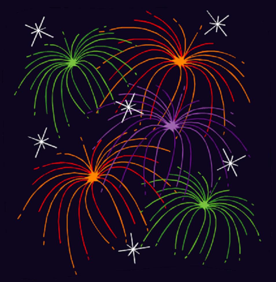 free animated fireworks clipart - photo #1